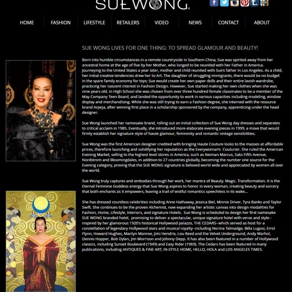 Designer Sue Wong Leopard Embellished Silk Dress 4 - Picture 2 of 8